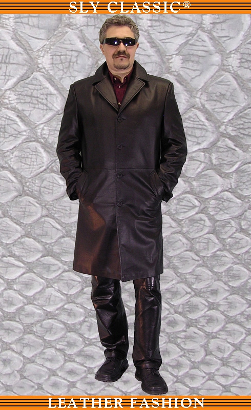 Férfi bőrkabát, bőrnadrág - Sly Classic Leather Fashion